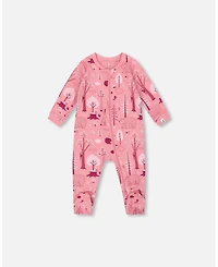 Deux par Baby Girl One-Piece Cotton Pajama Pink for est