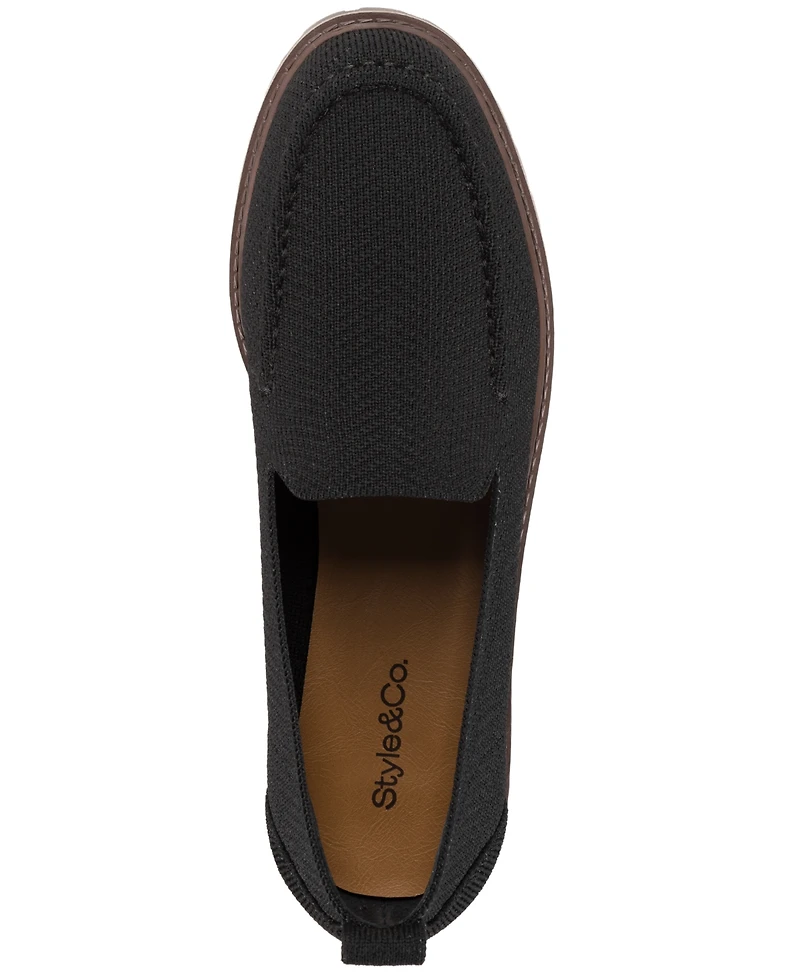 Style & Co Women's Wyattt Lug Sole Loafers, Macy's Exclusive