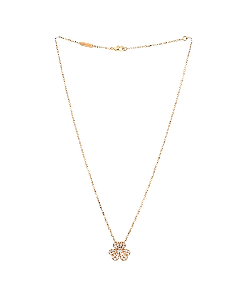 Pre-Owned Van Cleef & Arpels Frivole Pendant Necklace