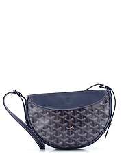Pre-Owned Goyard Hirondelle Shoulder Bag Coated Canvas and Leather