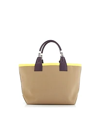 Pre-Owned Hermes 25 Sac Steeple Tote Toile with Leather