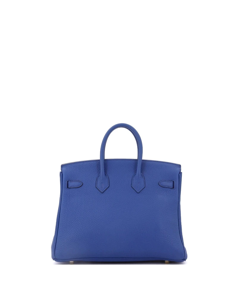 Pre-Owned Hermes Birkin 25 Handbag Togo with Gold Hardware