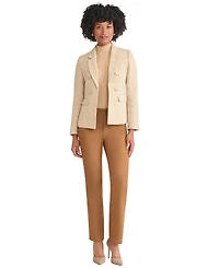 Jones New York Women's Faux Double Breasted Suede Jacket