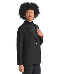 Jones New York Women's Long Sleeve One-Button Blazer