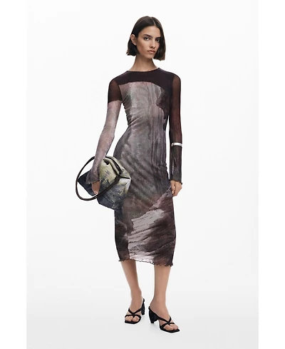 Desigual Women's Dress designed by Mr. Christian Lacroix
