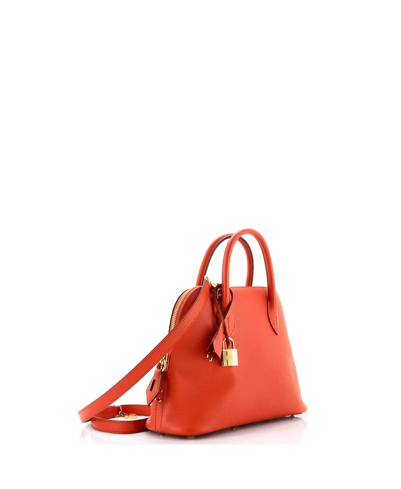 Pre-Owned Hermes 25 Bolide 1923 Bag Epsom