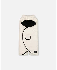 Deux par Deux Baby Unisex Snugly Baby Wrap Designed for Car Seat and Stroller Off-White - Baby