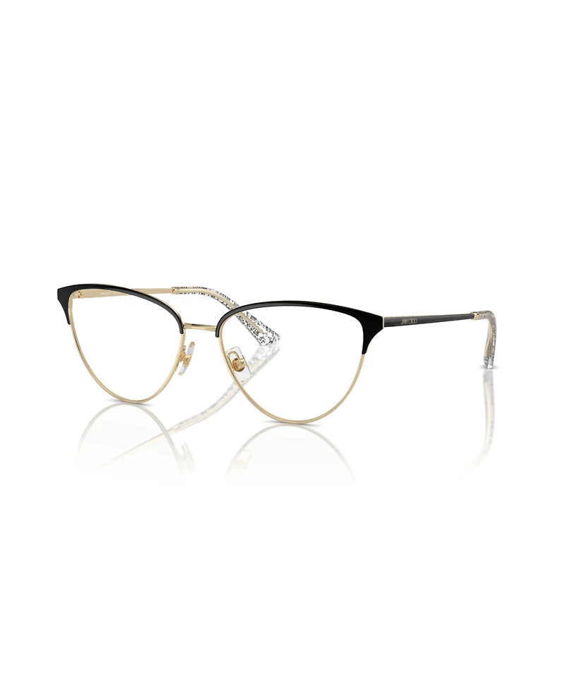 Jimmy Choo Women's Cat Eye Eyeglasses, JC2002