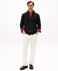 Tommy Hilfiger Men's Essential Zip-Thru Sweater