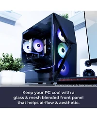 iBUYPOWER Slate Gaming Pc Desktop - Amd Ryzen 9 9900X, Nvidia GeForce Rtx 5070Ti 16GB, 32GB DDR5 Rgb Ram, 2TB NVMe Ssd