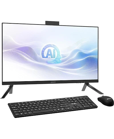 Msi Modern AM273Q Ai 1UM-040US 27" Wqhd All-In-One Desktop Computer, Intel Core Ultra 5-125H 1.2GHz, 16GB Ram, 1TB Ssd, Windows 11 Home, Black