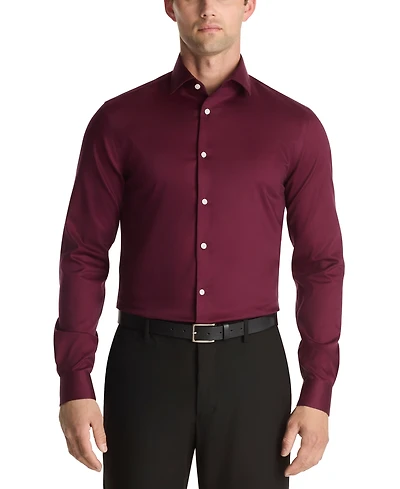 Michael Kors Men's Ultra Wrinkle Free Comfort Stretch Slim Fit Dress Shirt