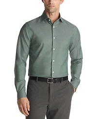 Michael Kors Men's Ultra Wrinkle Free Comfort Stretch Slim Fit Dress Shirt