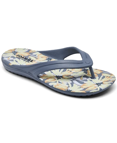Skechers Women's Foamies: Bay Breeze - Island Kiss Flip Flop Thong Sandals from Finish Line
