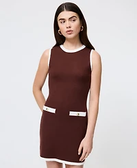 French Connection Women's Ruthie Sleeveless Knit Shift Mini Dress