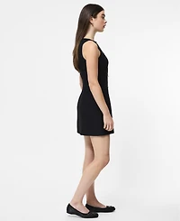 French Connection Women's Azra Twill Button Down Mini Dress
