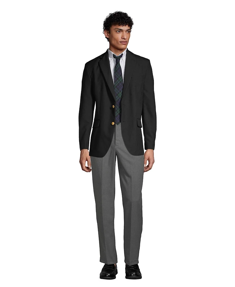 Lands' End Men's Hopsack Blazer