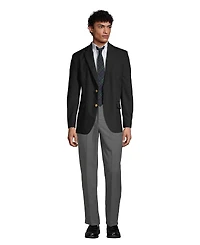 Lands' End Men's Hopsack Blazer
