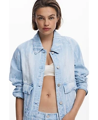 Desigual Women's Denim jacket with pockets