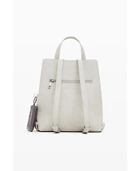 Desigual Women's Medium faux leather patch backpack