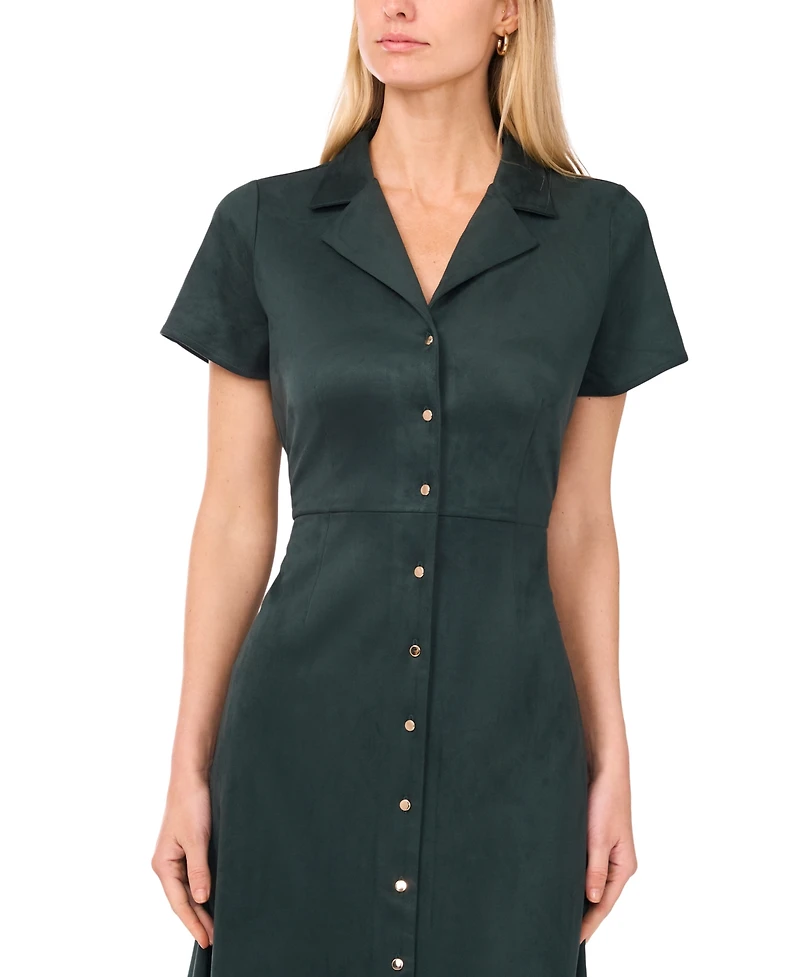 Vince Camuto Women's Tie-Back Button Down Dress