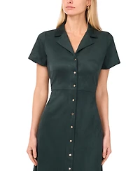 Vince Camuto Women's Tie-Back Button Down Dress