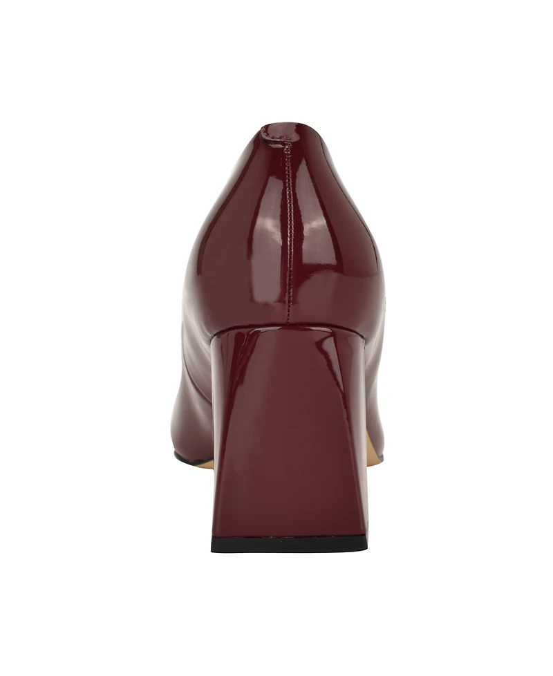 Calvin Klein Women's Naprina Block Heel Mary Jane Pumps