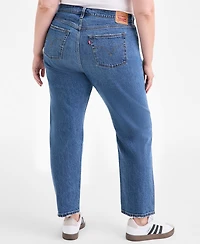 Levi's Trendy Plus 501 Cotton High-Rise Jeans