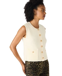 Steve Madden Women's Aliya Sleeveless Knit Sweater Vest