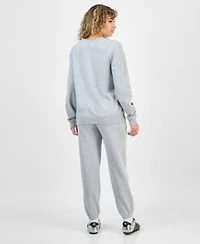 Hybrid Apparel Juniors Grinch Graphic Sweatshirt Jogger Pants
