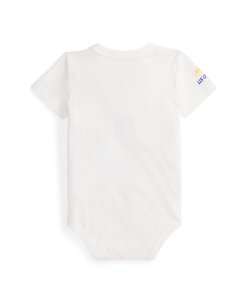 Polo Ralph Lauren Baby Boys Jersey Knit Short Sleeve One-Piece Bodysuit