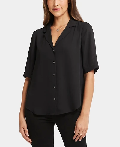 Nydj Women's Gabrielle Short Sleeve Top