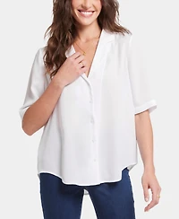 Nydj Women's Gabrielle Short Sleeve Top