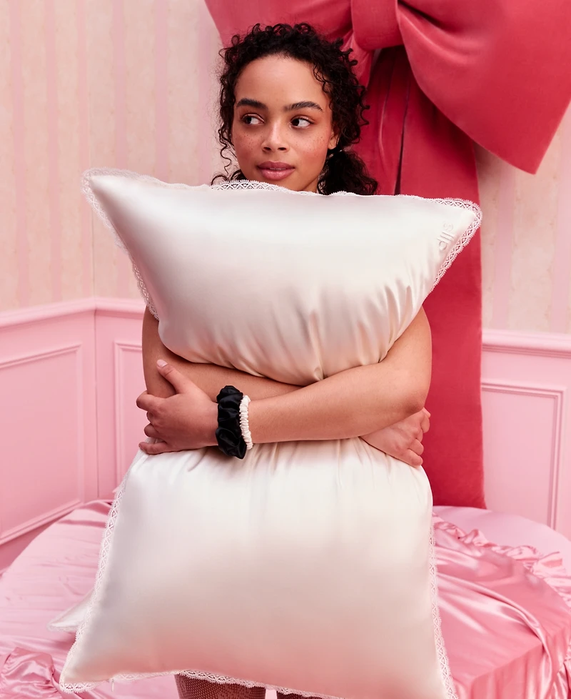 Slip 3-Pc. Pure Silk Queen Pillowcase & Scrunchie Gift Set - Charm