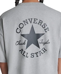 Converse Men's Loose Fit Sneaker Patch T-Shirt