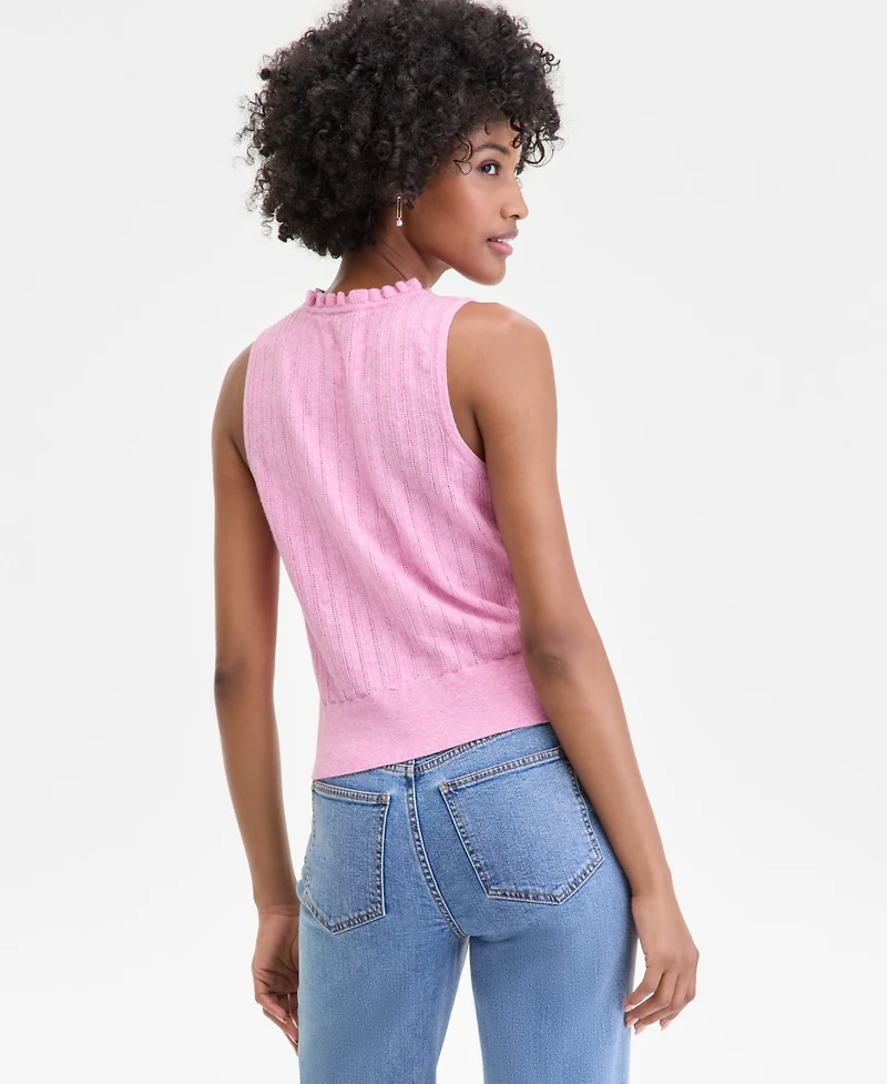 On 34th Women's Pointelle-Knit Tank, Macy's Exclusive