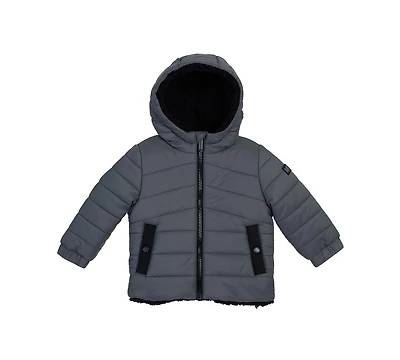 Michael Kors Baby Boys Plush Lined Midweight Jacket