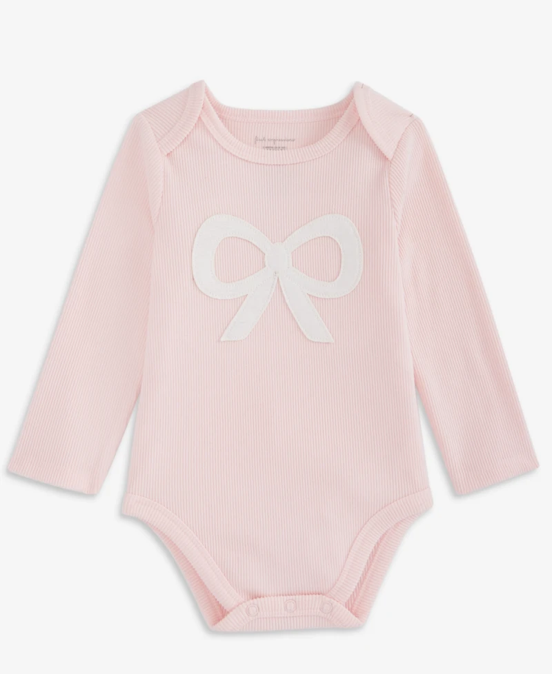 First Impressions Baby Girls Bow Bodysuit, Macy's Exclusive