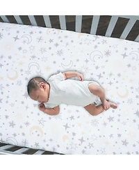 Lambs & Ivy Baby Goodnight Moon 3-Piece Celestial Nursery Crib Bedding Set