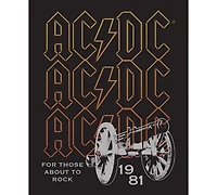 Hybrid Apparel Men's Acdc For Those About to Rock Graphic T-Shirt