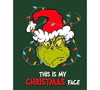 Hybrid Men's Long Sleeves Grinch Merry Whatever Graphic T-Shirt