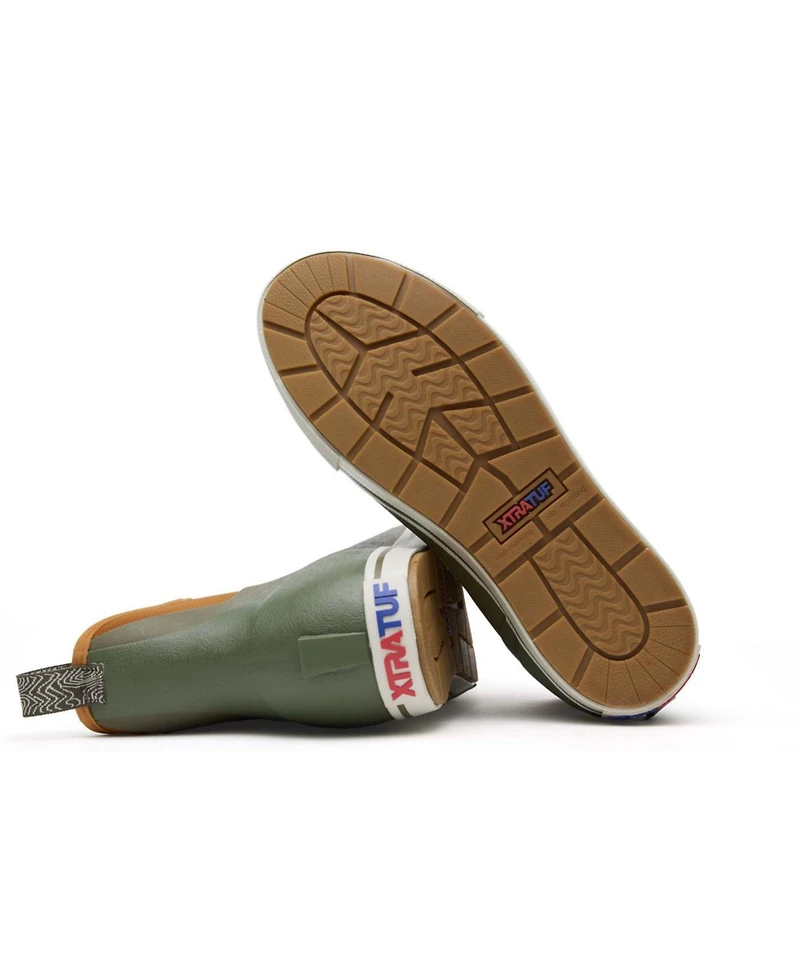 Xtratuf Men's Camp Fleece Lined 6 in Ankle Deck Boot