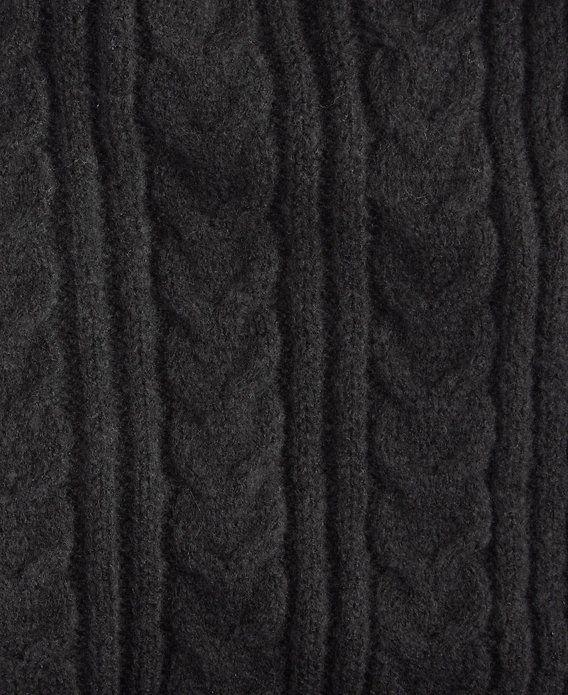 Style & Co Women's Solid Cable Knit Scarf, Macy's Exclusive
