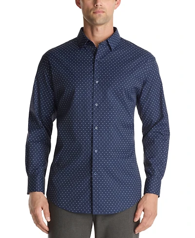 Tommy Hilfiger Men's Tech Athletic Fit Dress Shirt