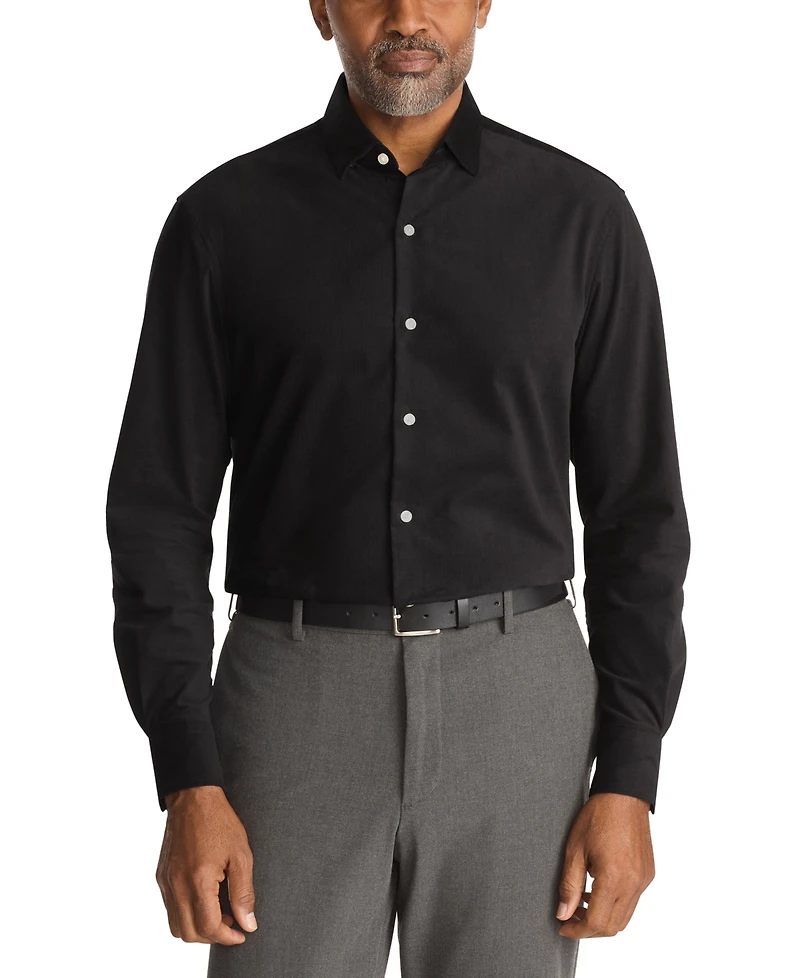 Tommy Hilfiger Men's Regular Fit Corduroy Dress Shirt