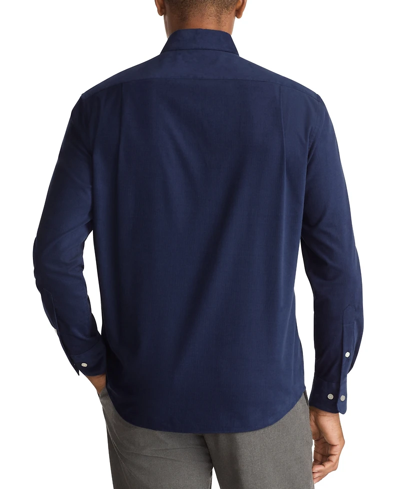 Tommy Hilfiger Men's Regular Fit Corduroy Dress Shirt