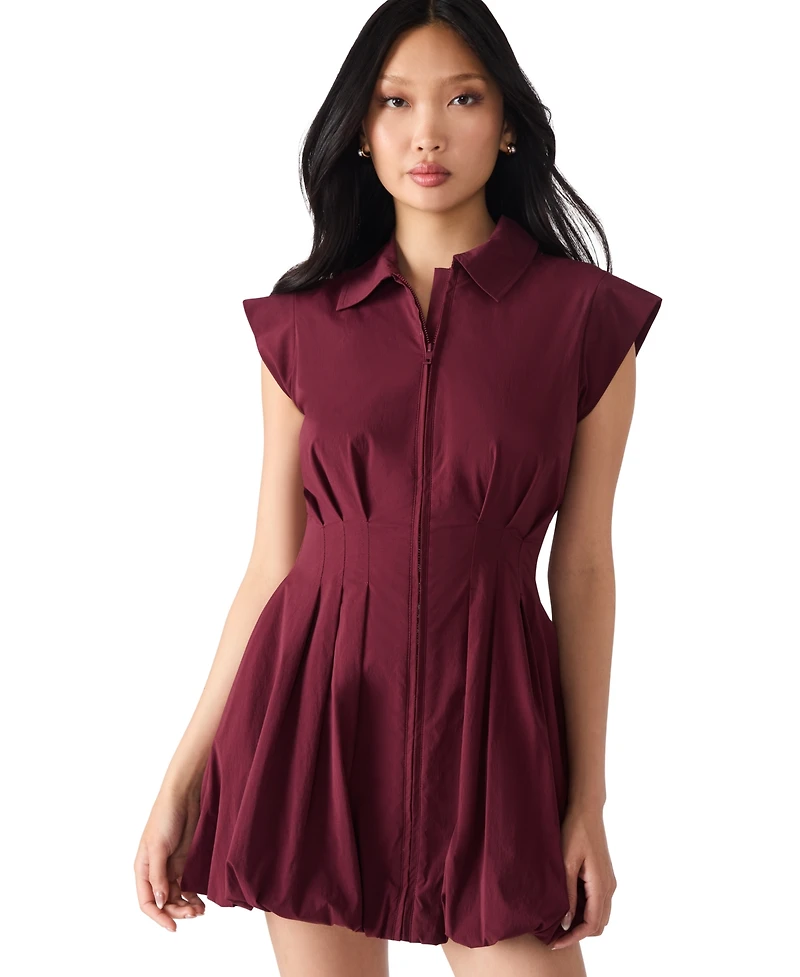 Steve Madden Women's Dyanne Bubble-Hem Mini Dress