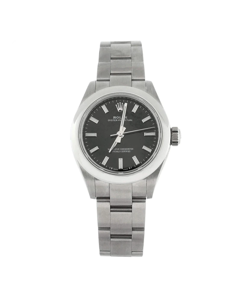 Pre-Owned Rolex Oyster Perpetual Automatic Watch in Stainless Steel 28mm
