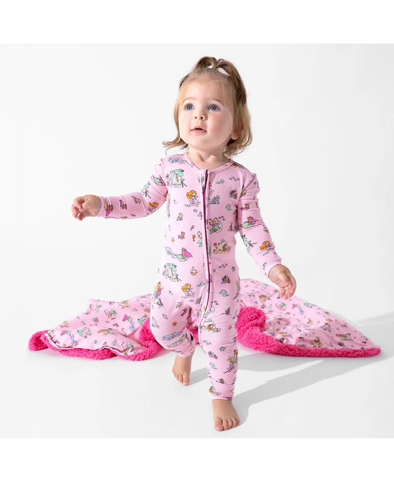 Bellabu Bear Baby Boys or Girls Mermaid Lagoon Convertible Footie