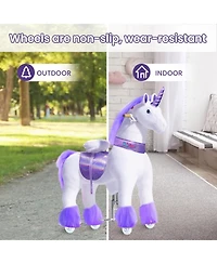 PonyCycle Ride-on Unicorn Purple Model U Size 5 for Age 7-12
